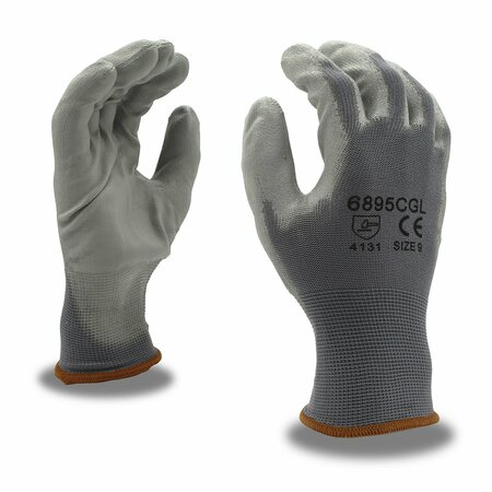 CORDOVA Polyurethane Coated Machine-Knit Gloves, Cor-Touch Lite, Gray, XXL, 12PK 6895CGXXL
